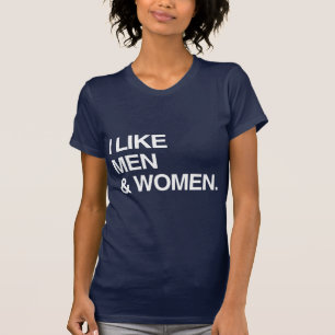 JAG GILLAR MÄN OCH KVINNOR TEE