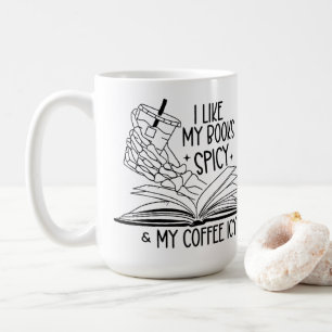 Jag gillar min Bokar Spicy och min kaffeIsig Kaffemugg