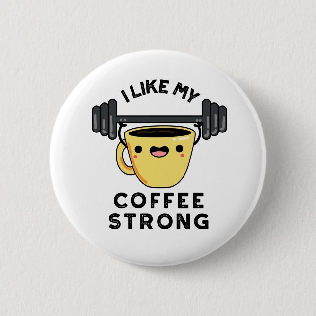 Jag gillar min kaffedocka.. knapp (Framsida)