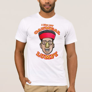Jag gillar min klimpiga Oatmeal T-shirt