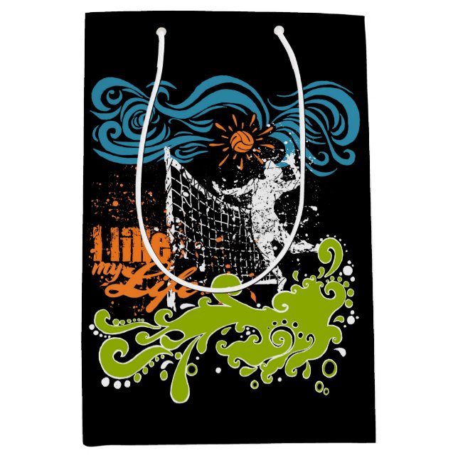 Jag gillar MIN livvolleybollgåva hänger lös (Framsidan)