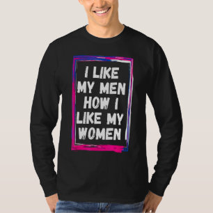 Jag gillar min Manar hur jag gillar Pride F T Shirt