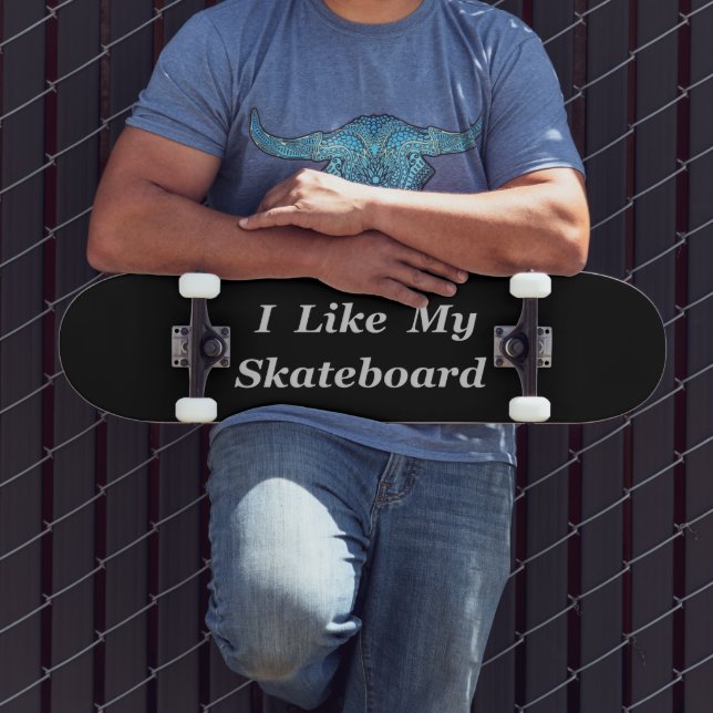 Jag gillar min mini skateboard bräda 18,5 cm (Utomhus 3)