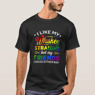 Jag gillar min Raka Lesbisk för Pride Gay i  T Shirt