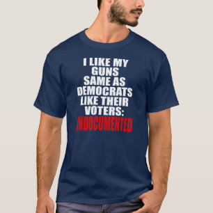 Jag gillar min vapen samma som demokrater gillar tee
