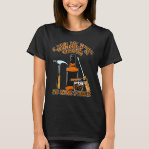 Jag gillar min Verktyg whisky och Cigars och kansk T Shirt