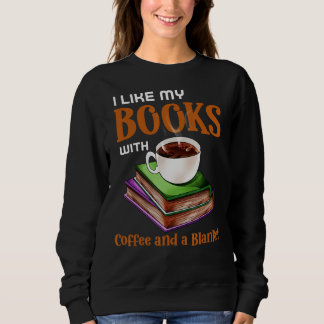 Jag Gillar Mina Böcker Med Kaffe Och En Filtdig Bo T Shirt