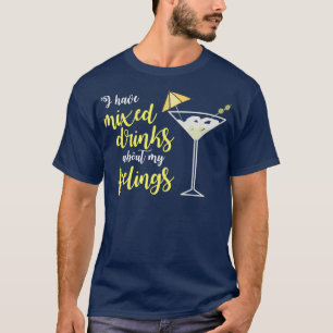 Jag gillar mina drycker hur jag gillar mina metafo t shirt
