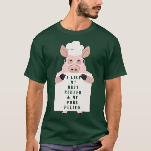 Jag gillar mina rack Big och min Kött-gummi. T Shirt