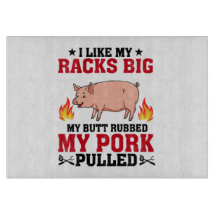 Jag Gillar Mina Racks Stora BBQ, Rumpkött Citat