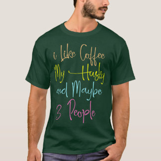 Jag gillar mitt huskij och kanske 3 personer som g t shirt
