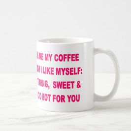 JAG GILLAR MITT KAFFE HUR JAG GILLAR JAG SJÄLV KAFFEMUGG