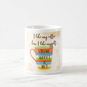 Jag gillar mitt kaffe kaffemugg