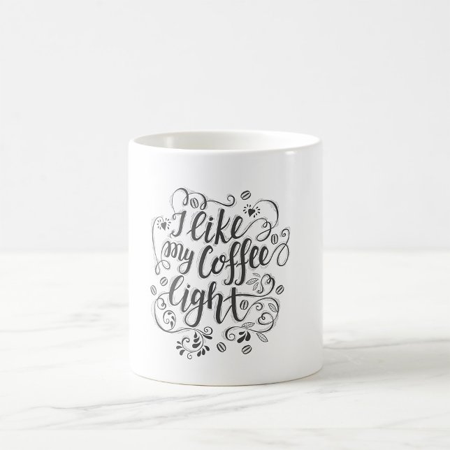 Jag Gillar Mitt Kaffe Ljust Kaffemugg (Skapare uppladdad)