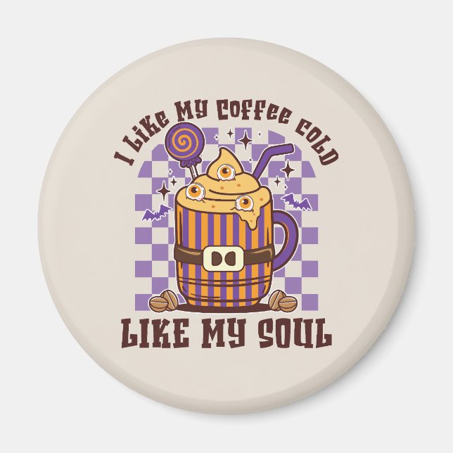 Jag gillar mitt kaffeKall Magnet (Framsidan)