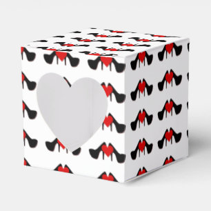 Jag gillar Mönster Heart-favoritlådan Presentaskar