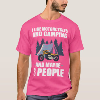 Jag gillar motorcyklar och camping och kanske 3 pe t shirt