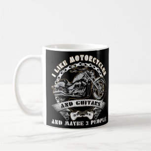 Jag gillar motorcyklar och gitarrer och kanske 3 p kaffemugg