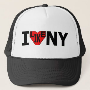 Jag gillar NY-hatt 1 Keps