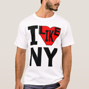 Jag gillar NY-T-tröja T-shirt