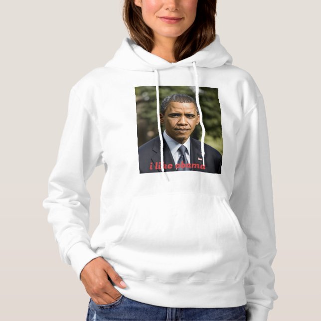 Jag gillar Obama T Shirt (Framsida)