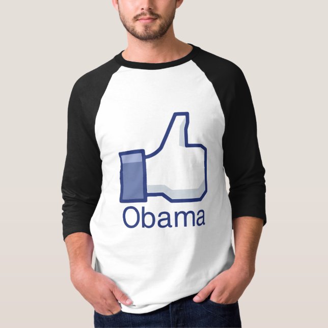 JAG GILLAR OBAMA T-SHIRT (Framsida)