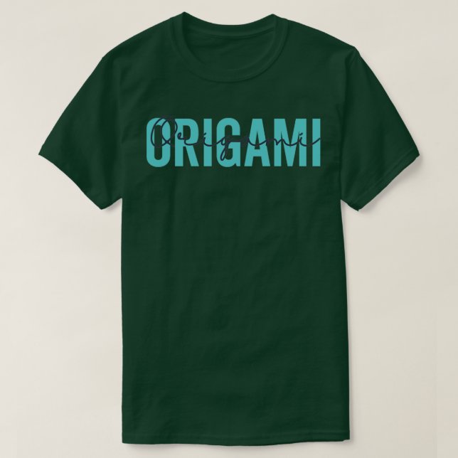 Jag gillar Origami på Origami T Shirt (Design framsida)
