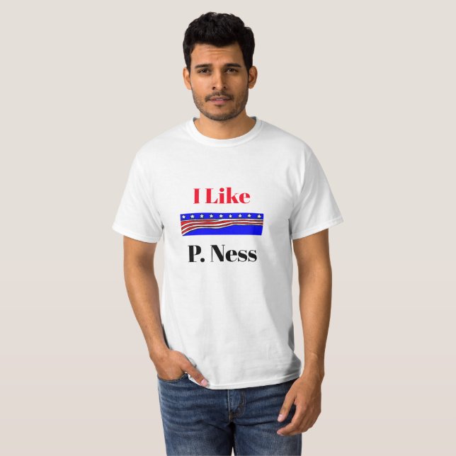 Jag gillar P. Ness Jul Helgdag Shirt Tröja (Hel framsida)