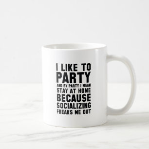 Jag gillar Party Kaffemugg
