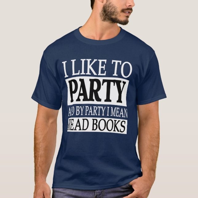 Jag gillar partyet - Tshirt Tee (Framsida)