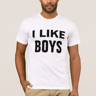Jag gillar pojkar - 1 tee shirt