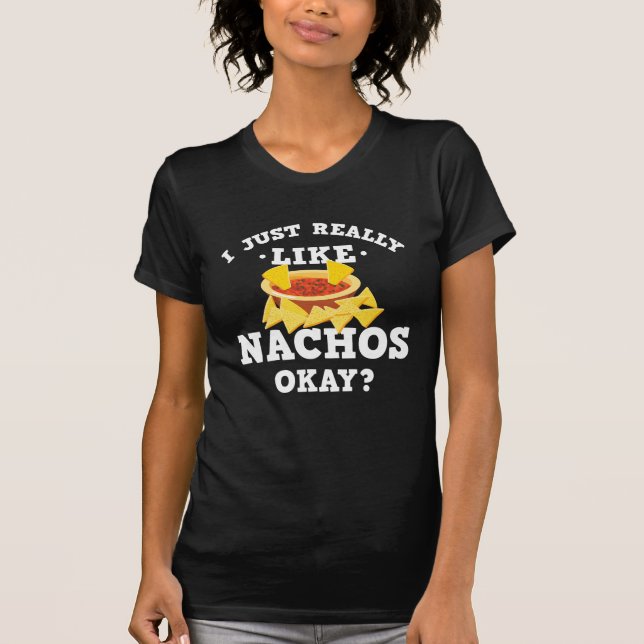 Jag gillar precis egentligen den roliga t shirt (Framsida)