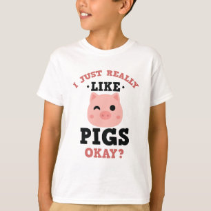 Jag gillar precis egentligen det roliga t shirt