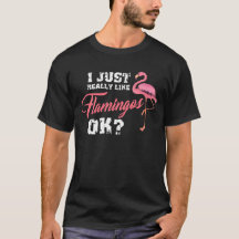 Jag gillar precis egentligen Flamingooken, rosa