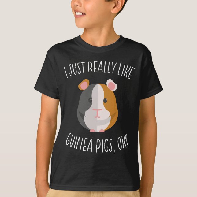 Jag gillar precis egentligen Gi för T Shirt (Framsida)