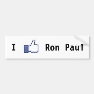 Jag gillar Ron Paul Bildekal