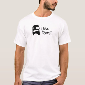 Jag gillar rostat bröd tee shirt