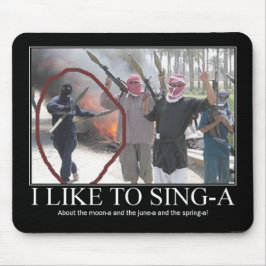Jag gillar sjungan-en (terrorister) musmatta