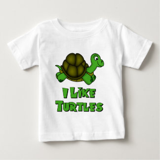 Jag gillar sköldpaddor t-shirt