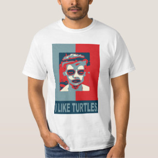 Jag gillar sköldpaddor t-shirt