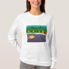 Jag gillar sticks-Autumn i Vermont-Stephen Huneck T Shirt
