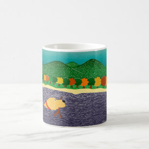 Jag gillar Sticks-Autumn Stephen Huneck Kaffemugg