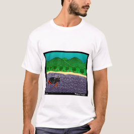 Jag gillar Sticks, Svart lab - Stephen Huneck T Shirt