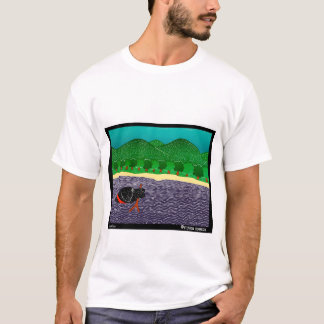 Jag gillar Sticks, Svart lab - Stephen Huneck T Shirt