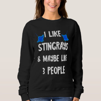 Jag gillar Stingray och kanske 3 Manta Ray. T Shirt