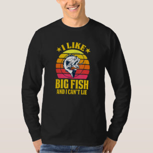 Jag gillar stor fisk och jag Ljuger inte T Shirt
