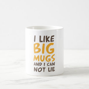 Jag gillar stor muggar, och jag kan inte ligga kaffemugg