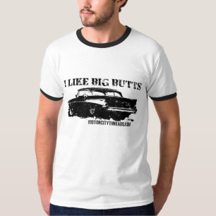 JAG GILLAR STORA ÄNDOR I SVART TEE SHIRT