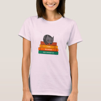 Jag gillar stora böcker och jag kan inte ljuga t shirt