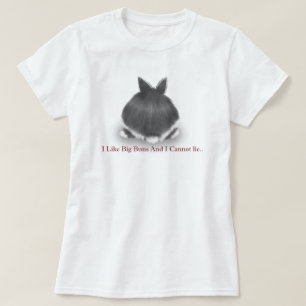 Jag gillar stora bullar, och jag kan inte ljuga t shirt